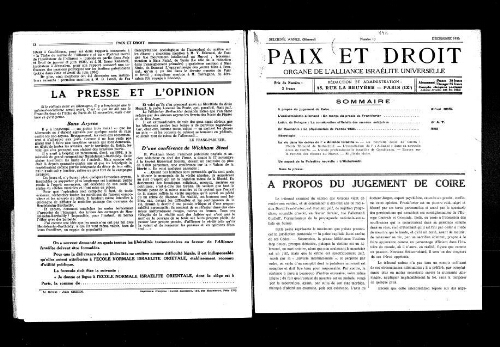Paix et Droit.  (01/12/1936)